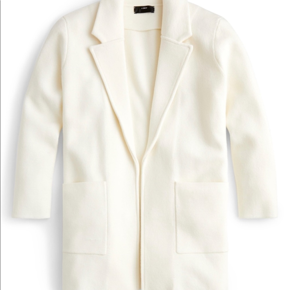 J.crew sweater blazer